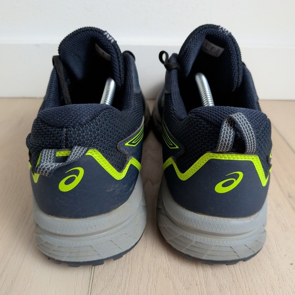 ASICS Gel-Venture 8 Mens 13 Trail Running Shoes Navy Blue Lime Green Sneakers main image 8